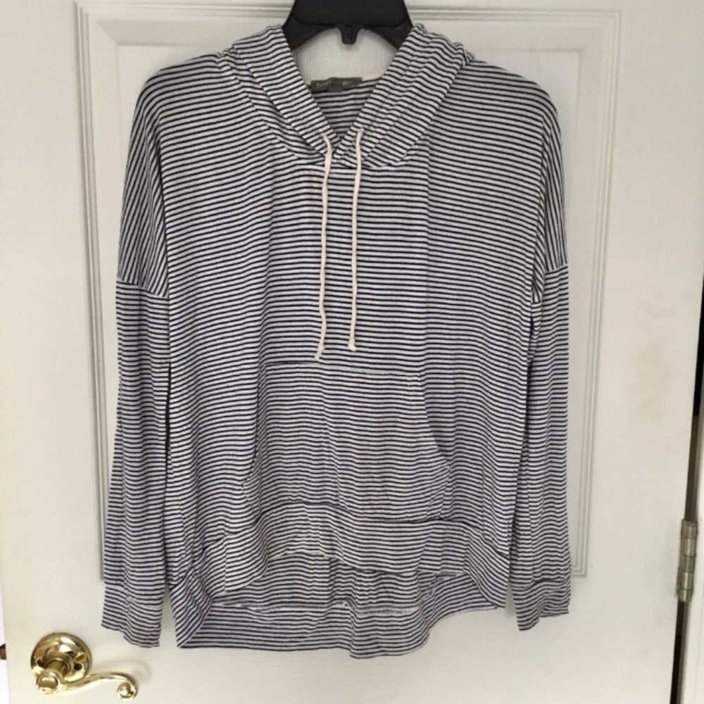 American Eagle Striped Hoodie